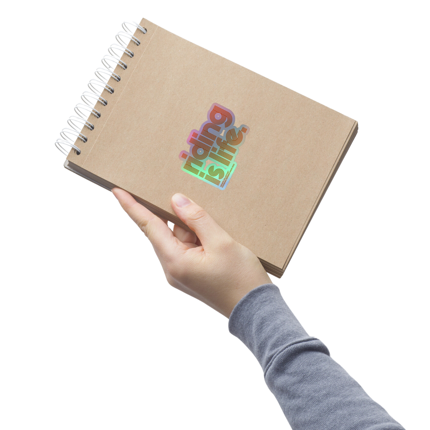 Riding is Life holographic sticker (Founder's Edition)