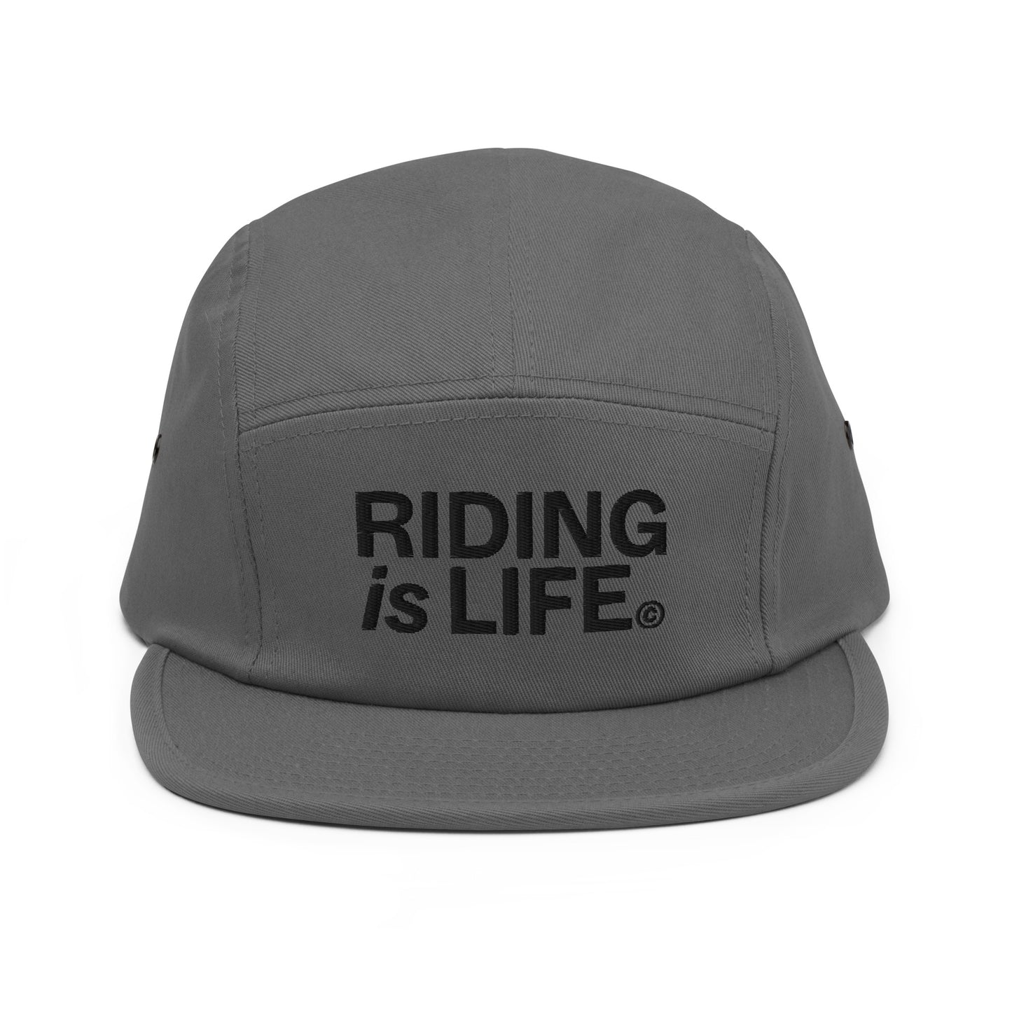 Riding is life embroidered hat