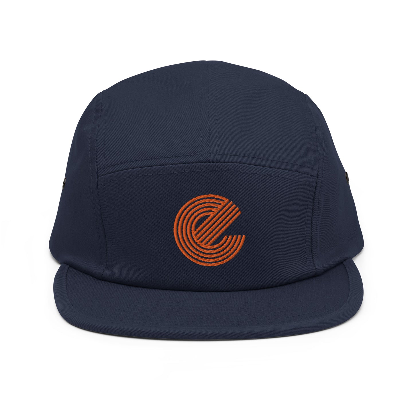 Big E orange embroidered hat