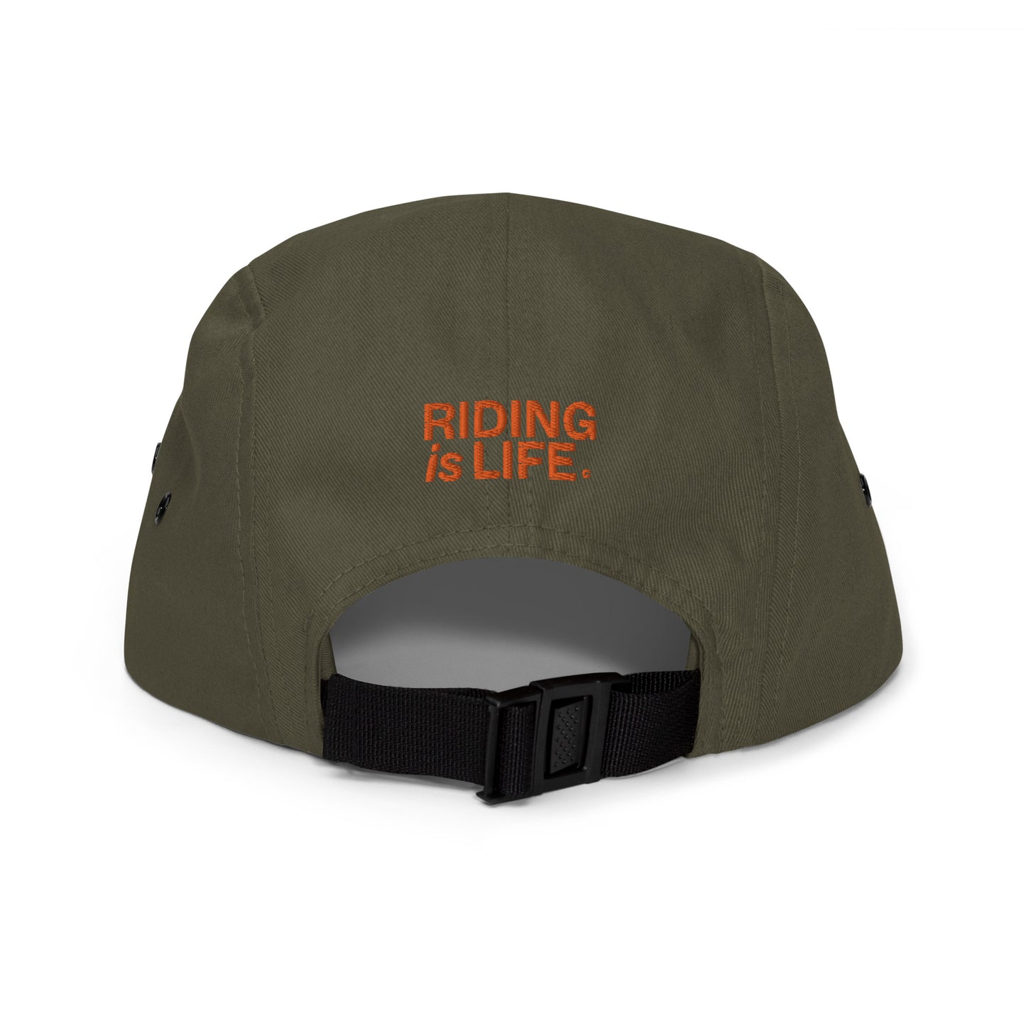 Big E orange embroidered hat