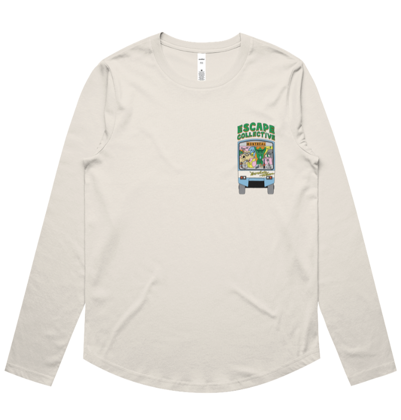 Womens limited edition Escape Worlds Tour long-sleeve tee (COLLECT IN MONTREAL) 2