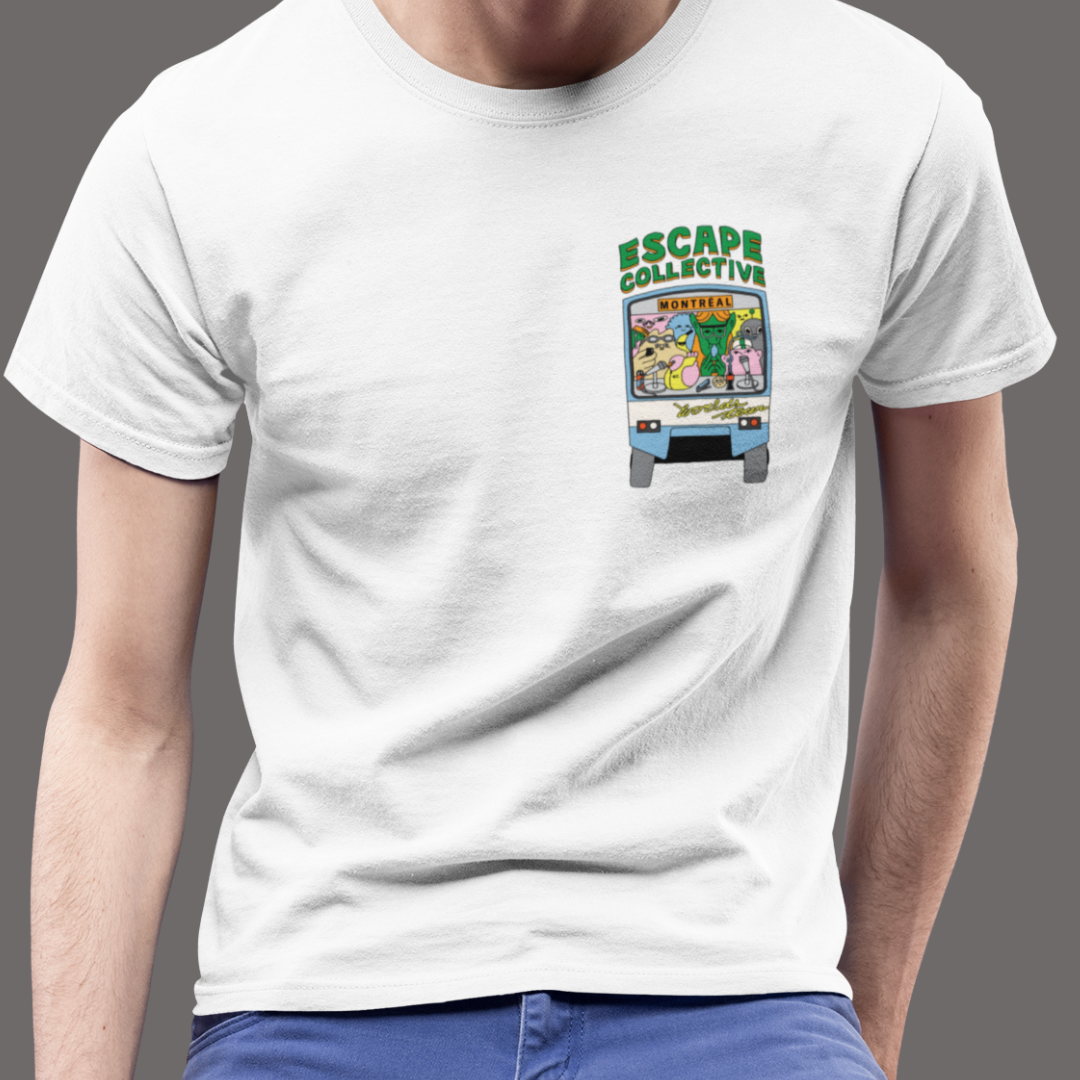 Mens limited edition Escape Worlds Tour tee