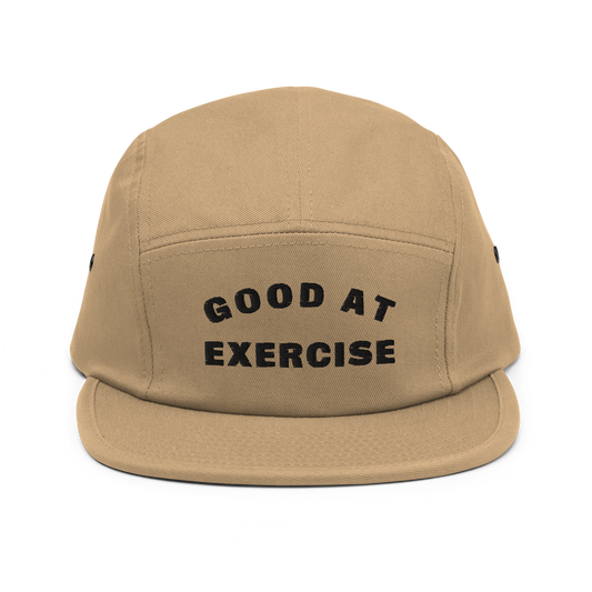 Good at exercise embroidered cap