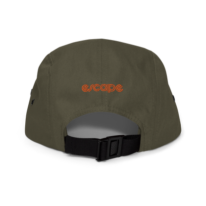 Good at exercise orange embroidered hat