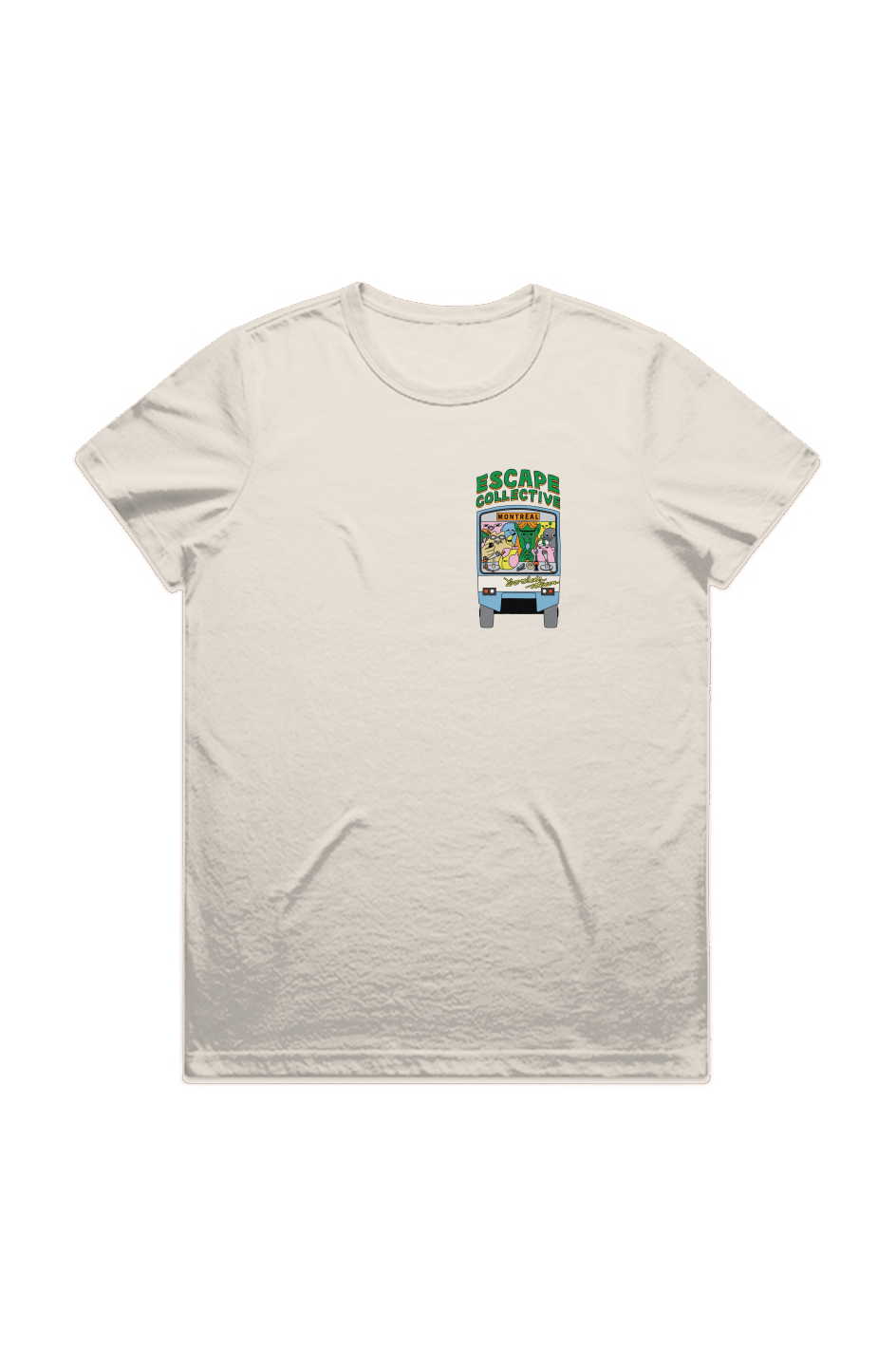 Womens limited edition Escape Worlds Tour tee