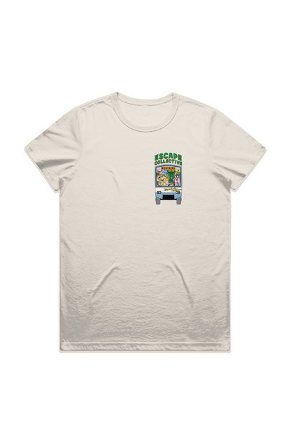 Womens limited edition Escape Worlds Tour tee