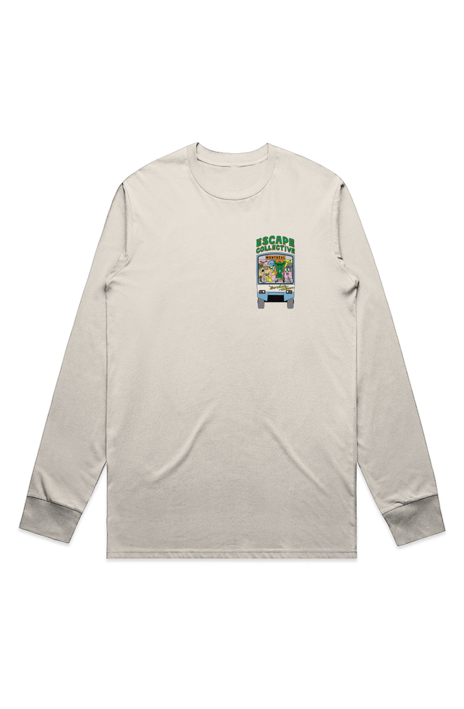 Mens limited edition Escape Worlds Tour longsleeve tee