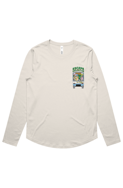 Womens limited edition Escape Worlds Tour long sleeve tee DIRECT SHIPPING 