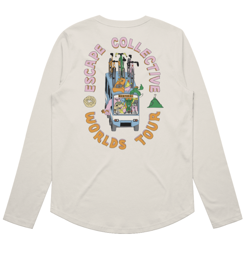 Womens limited edition Escape Worlds Tour long-sleeve tee (COLLECT IN MONTREAL) 2