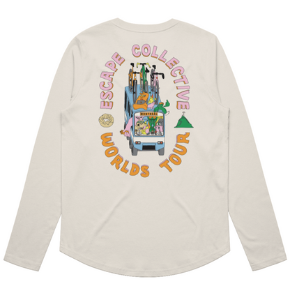 Womens limited edition Escape Worlds Tour long-sleeve tee (COLLECT IN MONTREAL) 2