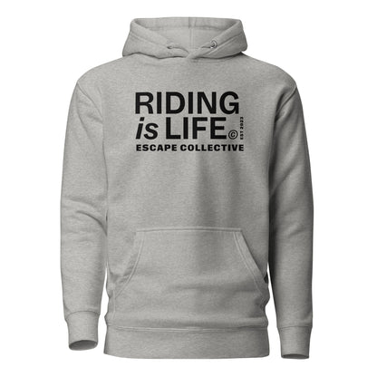 Riding is life hoodie (unisex)