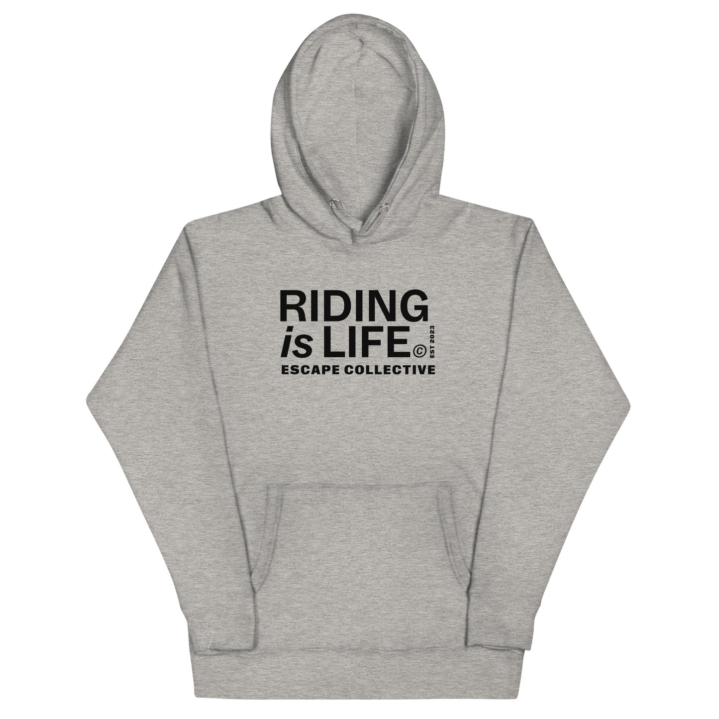 Riding is life hoodie (unisex)