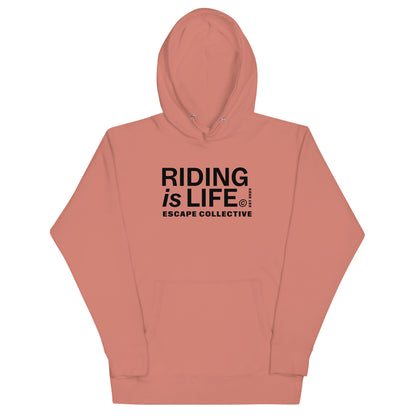 Riding is life hoodie (unisex)