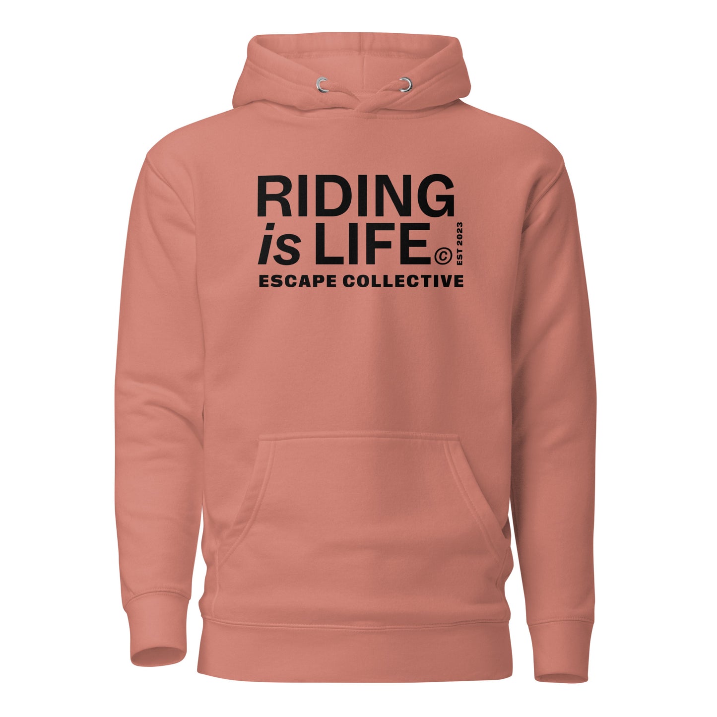 Riding is life hoodie (unisex)