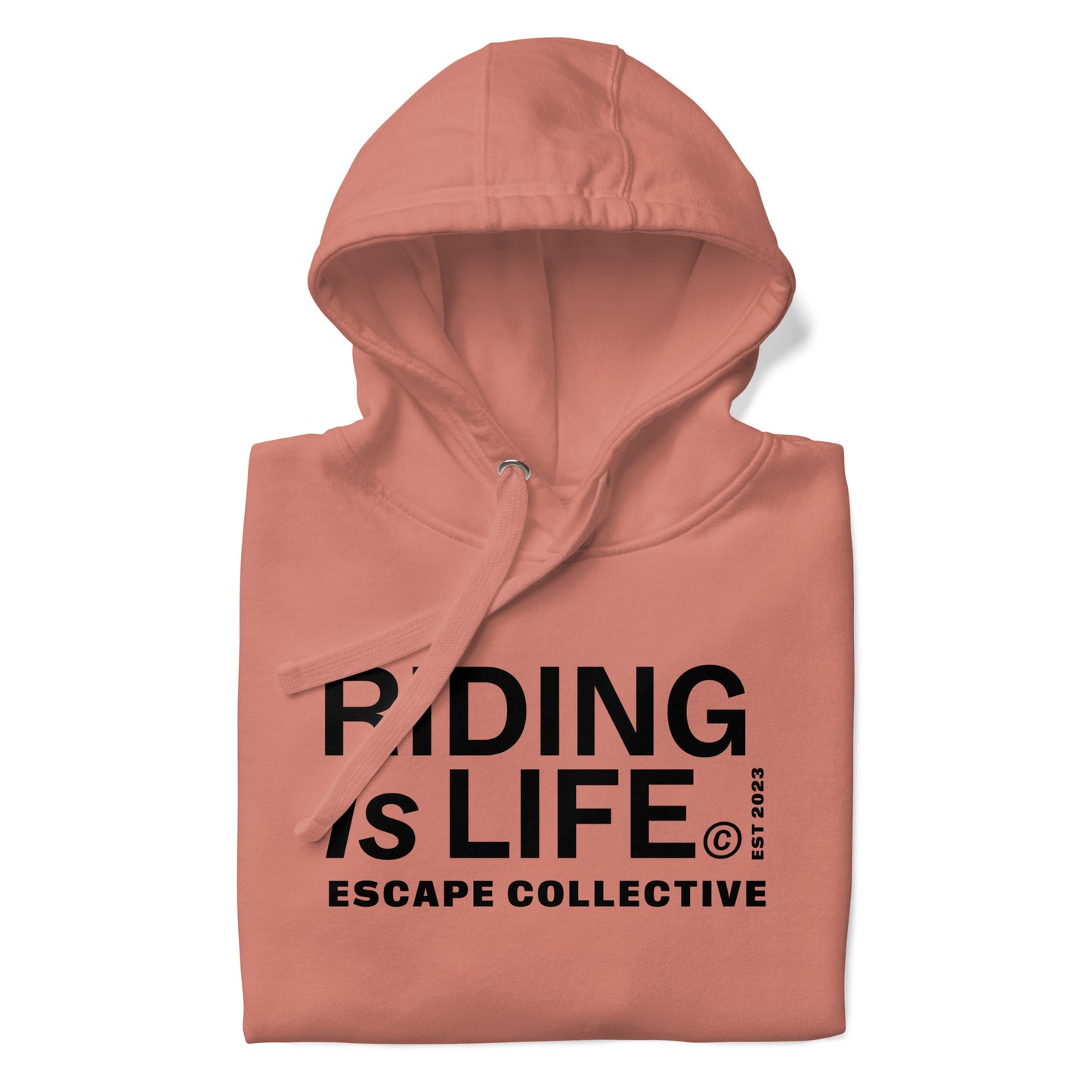 Riding is life hoodie (unisex)