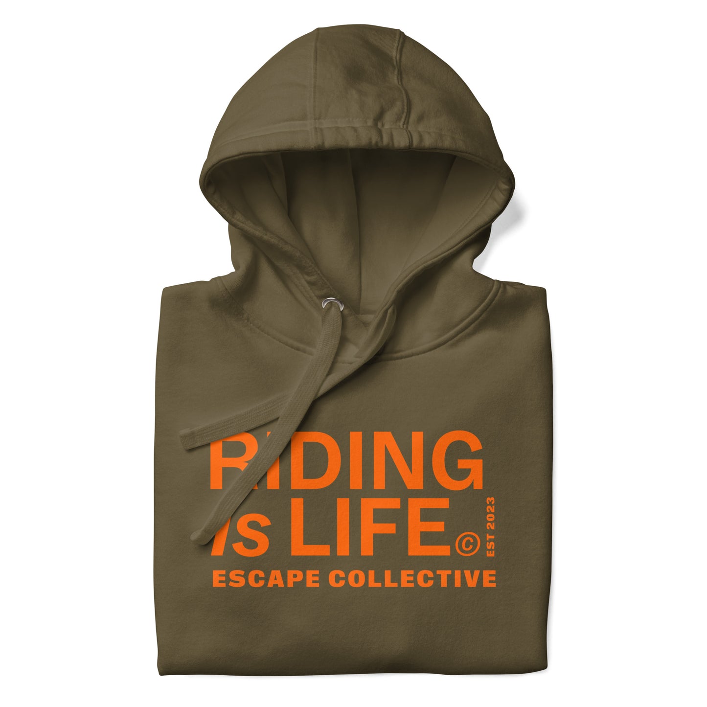 Riding is life hoodie (unisex)