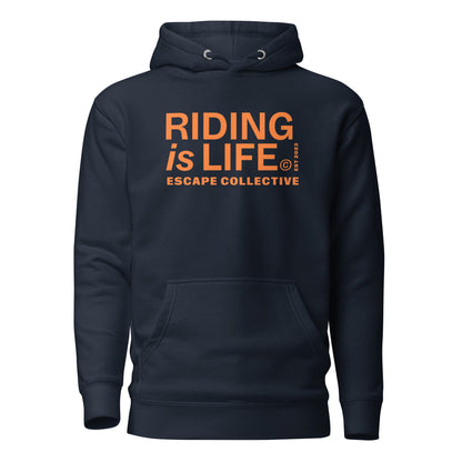 Riding is life hoodie (unisex)