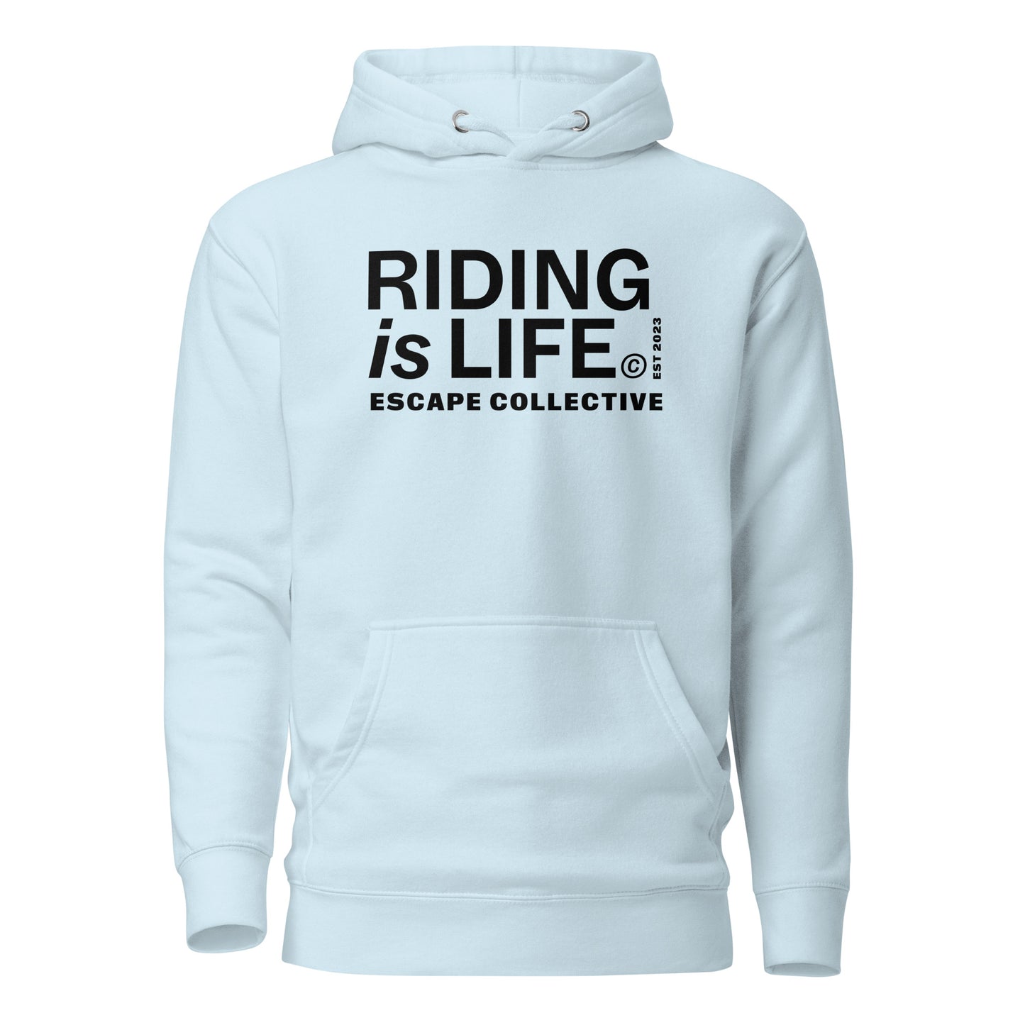 Riding is life hoodie (unisex)