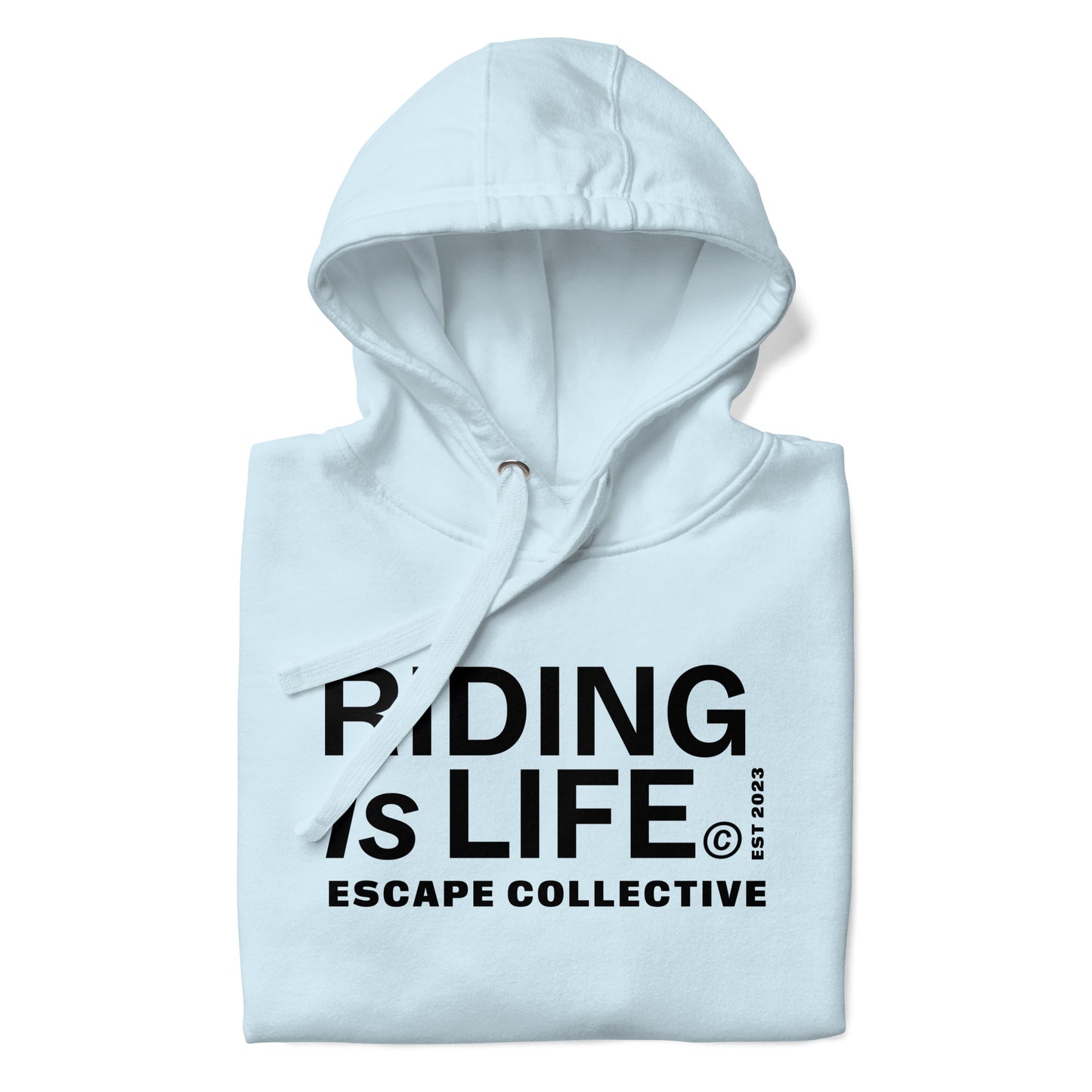 Riding is life hoodie (unisex)