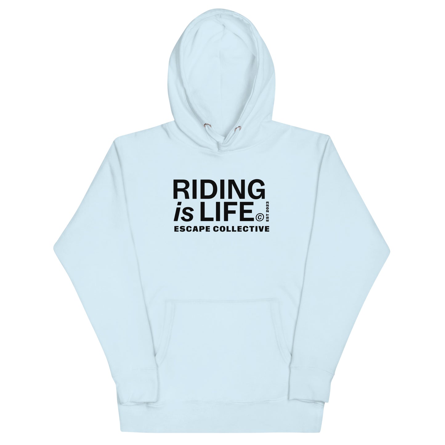 Riding is life hoodie (unisex)