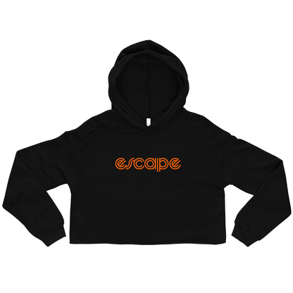 Escape Logo Crop Hoodie (women's)