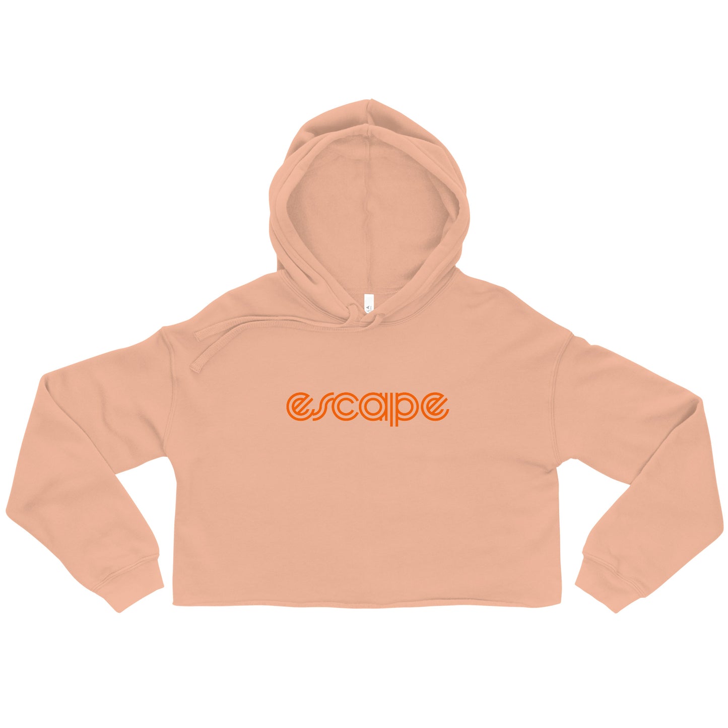 Escape Logo Crop Hoodie (women's)